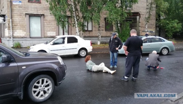 На днях в Карелии временно стало на одного целого пешехода меньше