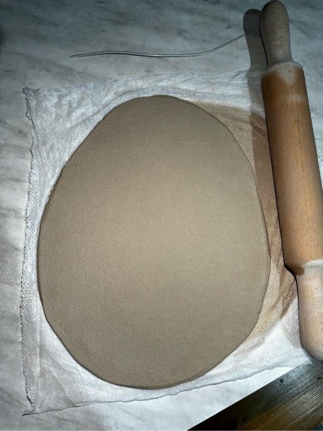 Тарелка Белый кролик своими руками