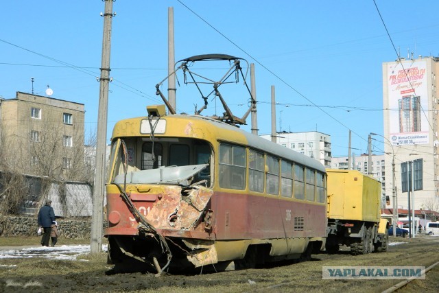 Трамвайная авария в Харькове