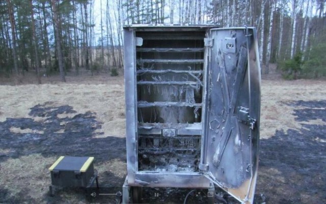 На Украине продолжаются поджоги релейных шкафов