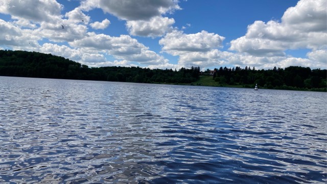 Лето, Волга, кораблики