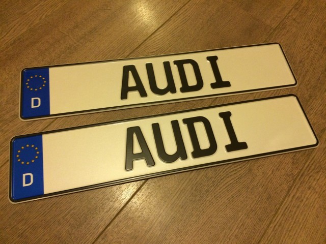 Именные номера на авто.