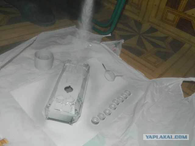 Первый опыт покраски модели