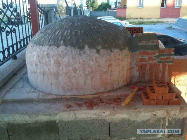 Каменная печка своими руками