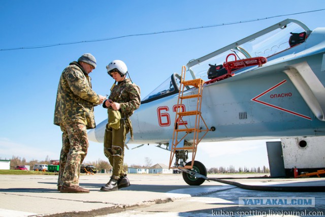 Полеты на учебной базе КВВАУЛ в Армавире