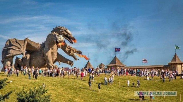 Змей Горыныч на Кудыкиной горе