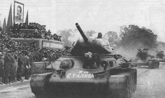 Парад Победы над Японией в Харбине, 1945 год