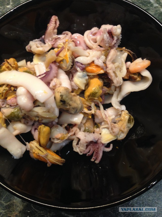 Крем суп с "крутонами"