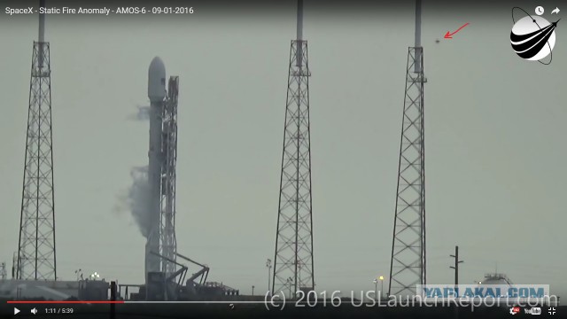 Ракета-носитель Falcon 9 компании SpaceX Элона Маска взорвалась на стартовой площадке.
