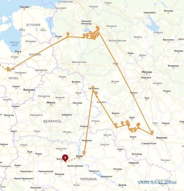 Подъем красноармейца у деревни Лосьмино