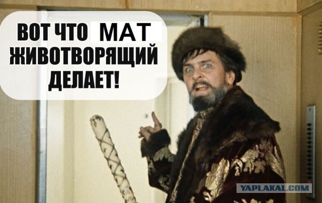 Как мат в очередной раз выручил