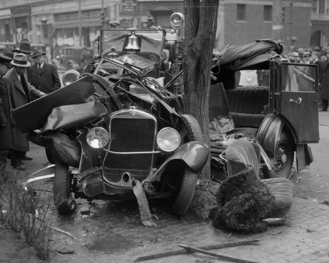 Трагичные и нелепые автомобильные аварии Бостона в 1930-х годах
