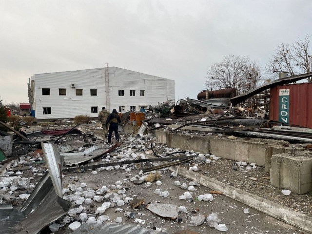 В поселке Новом Гиагинского района Адыгеи  ночью упал неустановленный летательный аппарат.