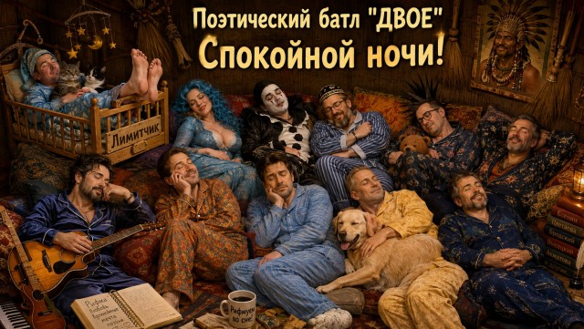 Двое, поэтический батл