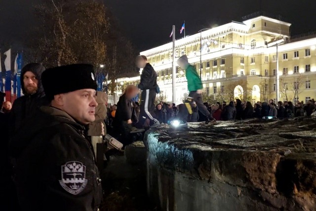 На праздновании Дня города Мурманска, казаки предотвратили правонарушение