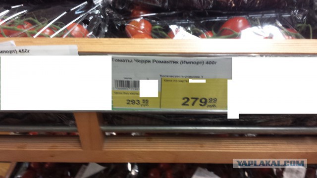 Магнит, ценники и цены