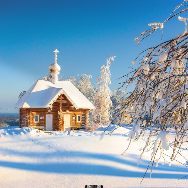 Зимняя сказка в Пермском крае (Россия,январь 2016)