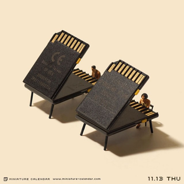 Очаровательные миниатюры от японского художника Тацуя Танака