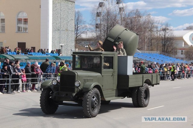 Фоторепортаж с  Парада Победы в Верхней Пышме