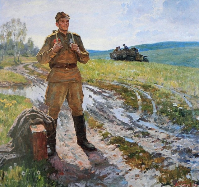 Великая Отечественная война в живописи