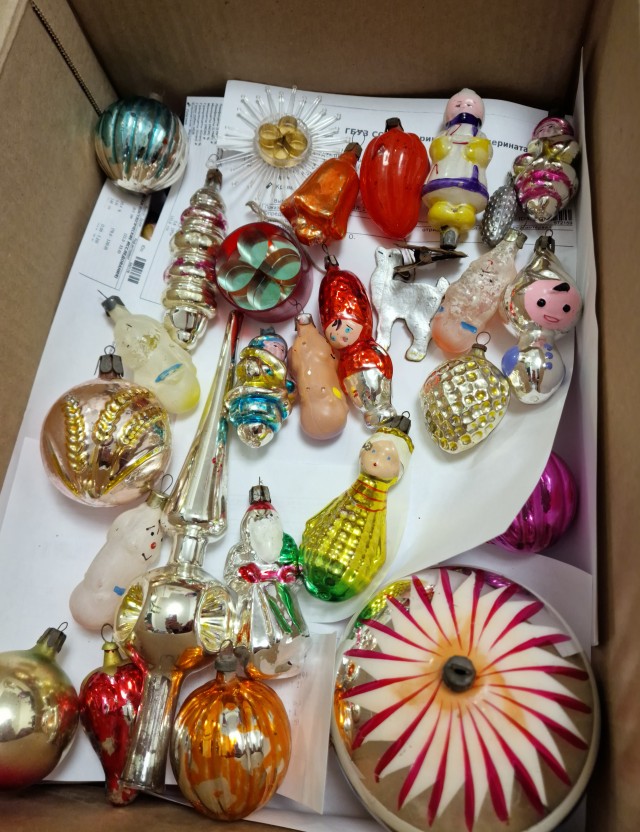 Новогодние украшения СССР