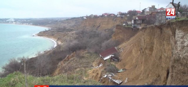 Оползень на Сицилии. Недвижимость превратилась в движимость