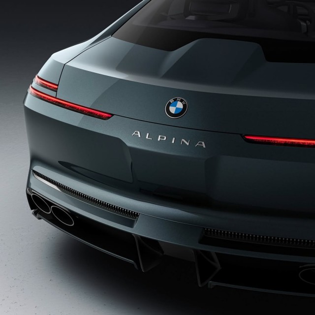 Концепт Vision BMW Alpina оказался огромным купе с мотором V8