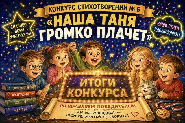 Наша Таня громко плачет — итоги конкурса