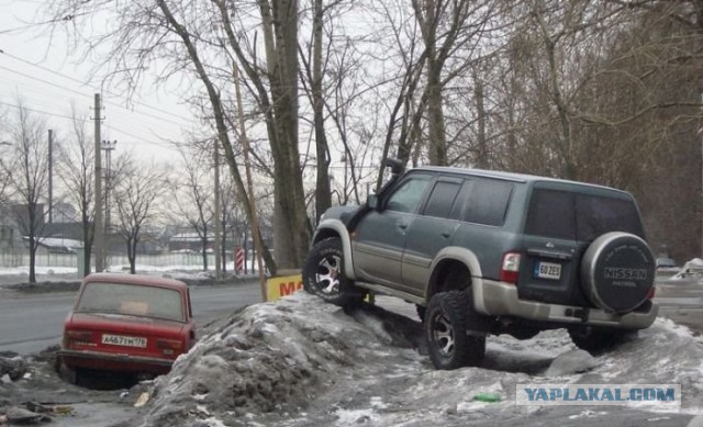 Иду в гараж... и оп: