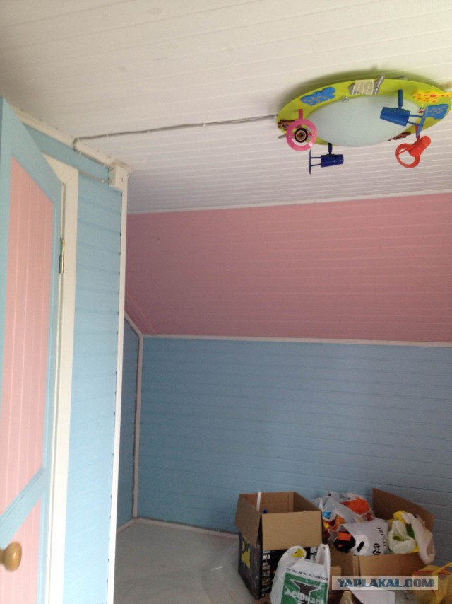 Неожиданное строительство дачи