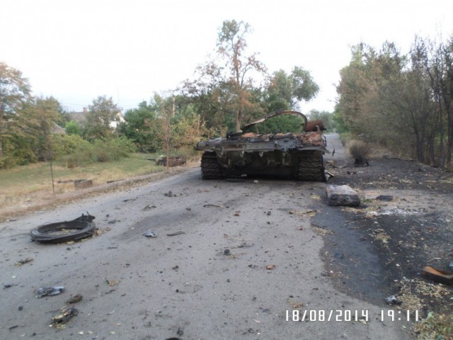 Бронетанковый апокалипсис. Подбитые танки вооружённых сил Новороссии