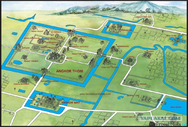 Анкор-Ват, Камбоджа - самый большой храм в мире