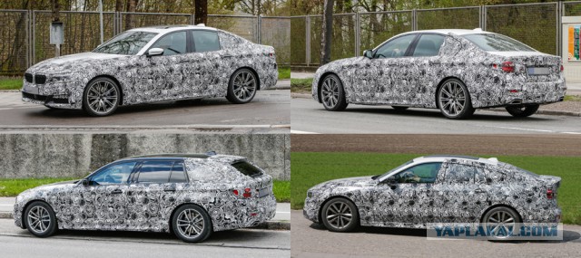 Новый седан BMW пятой серии
