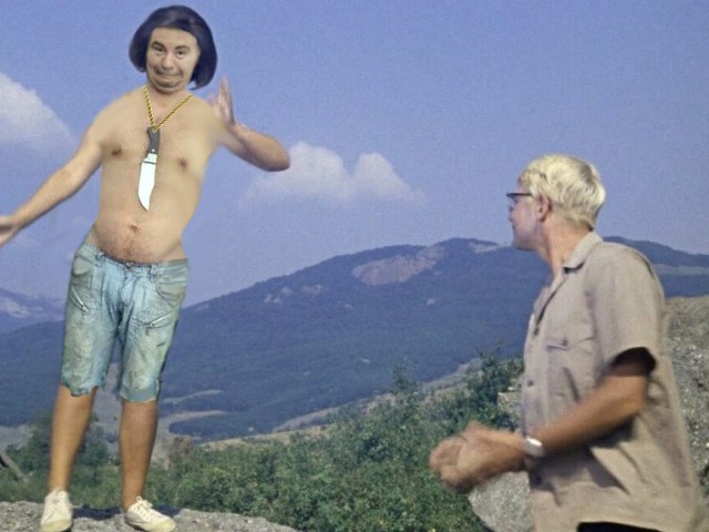 Фотожаба "Грозный пузан"