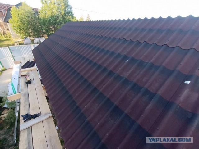 Пилю хозблок 6x3 клиенту