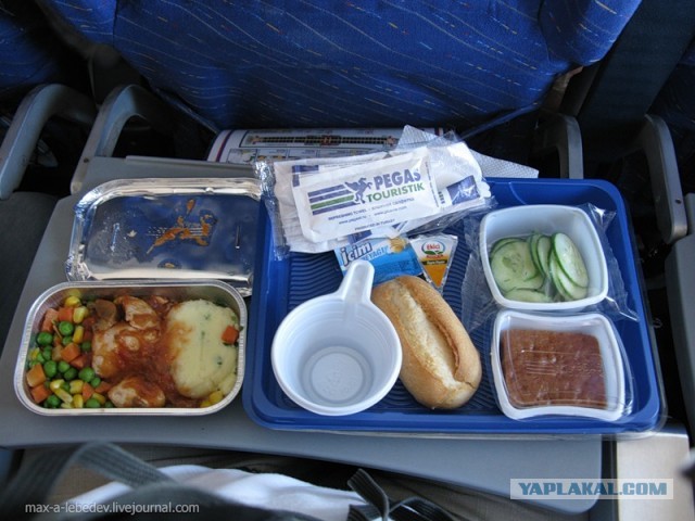 Приготовление самолетной еды