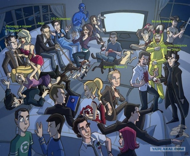 За кадром THE BIG BANG THEORY