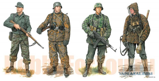 Как выглядел солдат во время второй мировой в различных странах мира