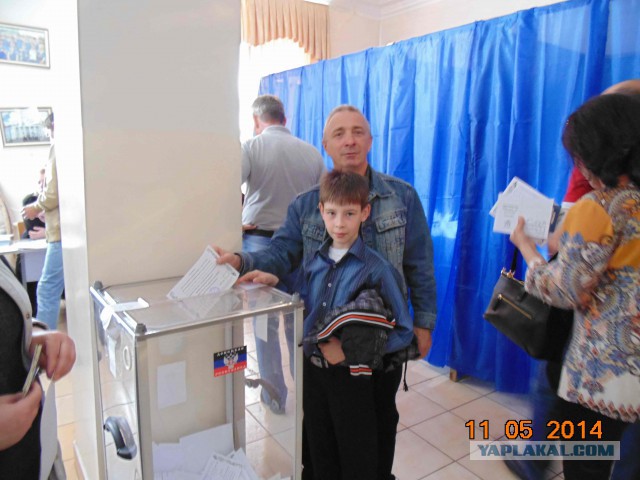 Подборка фото с референдума