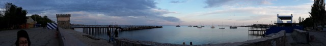 Центральная набережная Евпатории сегодня