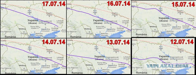 На Украине рухнул Боинг-777 малайзийских авиалиний