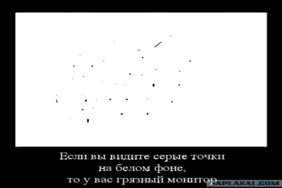 Протри монитор!