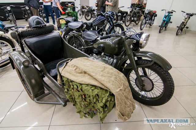 Мечты наших отцов: выставка ретро-мотоциклов