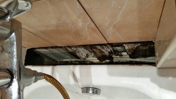 Случай в ванной.