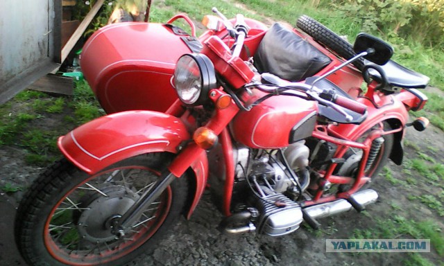 Капсула времени: мотоцикл "Урал" М-67-36 1981 года с пробегом 5 км