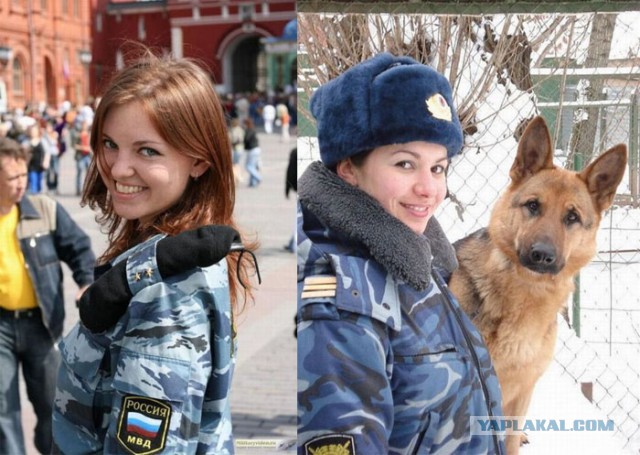 Симпатичные девушки-полицейские