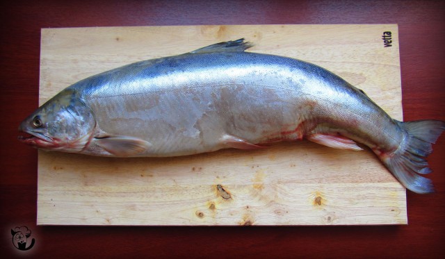 Голец методом sous-vide