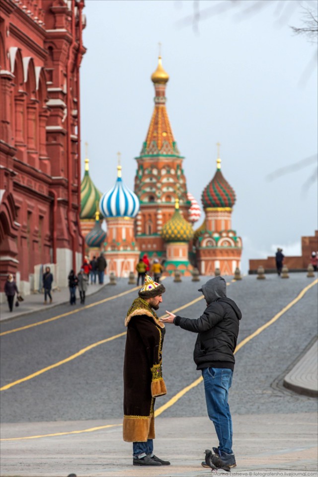 Прогулка по Москве сегодня