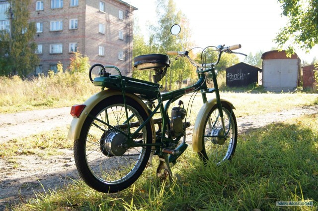Реставрация мопеда "Riga-11" 1977 года