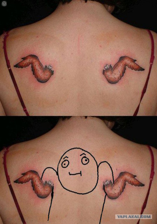 Смешные Татуировки женские